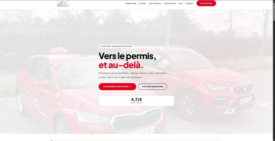 Accueil du site Espace Conduite